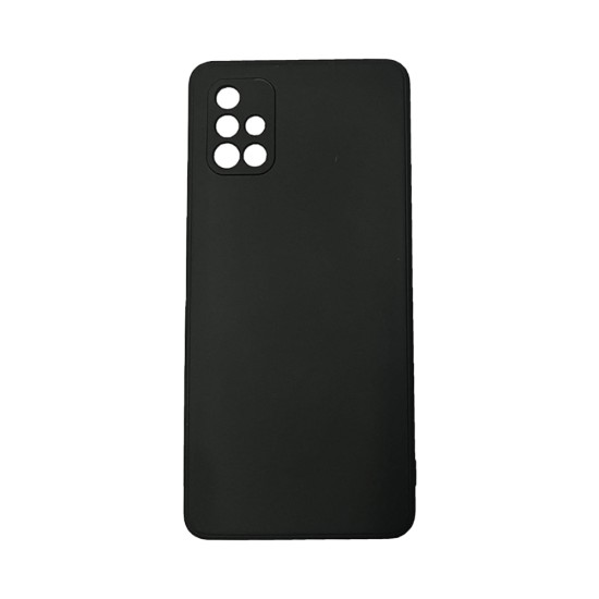 Capa de Silicone para Samsung Galaxy A71 Preto